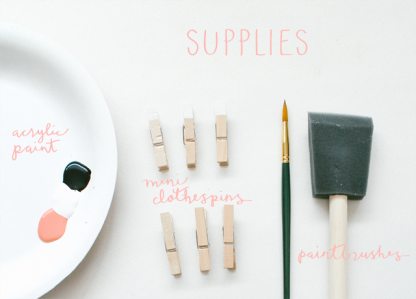 mini holiday clothes pins_coco and mingo